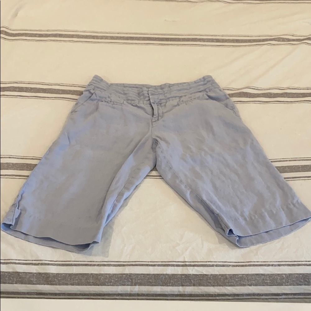 Idra 100% linen Capris